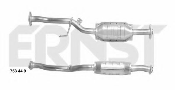 ERNST 753449 Катализатор для TOYOTA AVENSIS (Тойота/тоета Авенсис) ERNST 753449 Катализатор для TOYOTA AVENSIS (Тойота/тоета Авенсис)