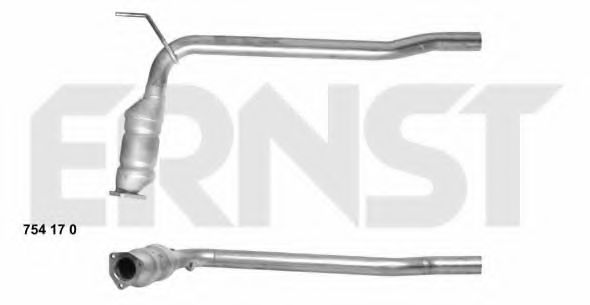 ERNST 754170 Катализатор для VOLKSWAGEN T4 MULTIVAN (Фольксваген Т4 мултиvан) ERNST 754170 Катализатор для VOLKSWAGEN T4 MULTIVAN (Фольксваген Т4 мултиvан)