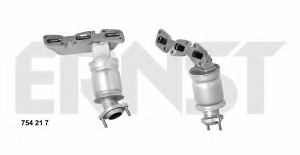 ERNST 754217 Катализатор; Катализатор коллектора для FORD MONDEO III (Форд Мондео 3)