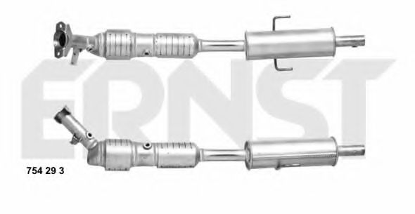 ERNST 754293 Катализатор для MAZDA 6 (Мазда 6) ERNST 754293 Катализатор для MAZDA 6 (Мазда 6)