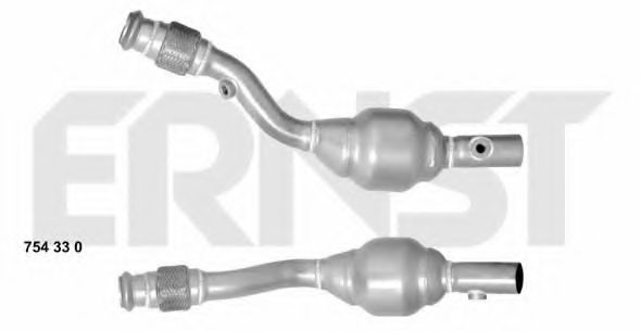 ERNST 754330 Катализатор для PEUGEOT 206 CC (Пежо 206 сс) ERNST 754330 Катализатор для PEUGEOT 206 CC (Пежо 206 сс)