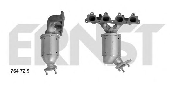 ERNST 754729 Катализатор для HONDA BALLADE VI (Хонда Балладэ vи) ERNST 754729 Катализатор для HONDA BALLADE VI (Хонда Балладэ vи)