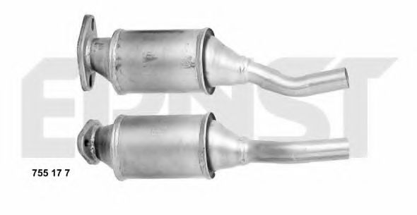 ERNST 755177 Катализатор для FIAT SEICENTO / 600 (Фиат Сэиcэнто / 600) ERNST 755177 Катализатор для FIAT SEICENTO / 600 (Фиат Сэиcэнто / 600)