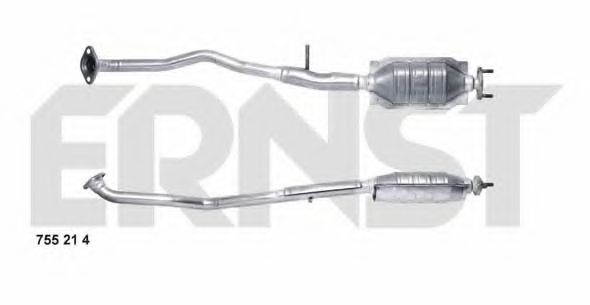 ERNST 755214 Катализатор для HYUNDAI ATOZ (Хендай Атоз) ERNST 755214 Катализатор для HYUNDAI ATOZ (Хендай Атоз)