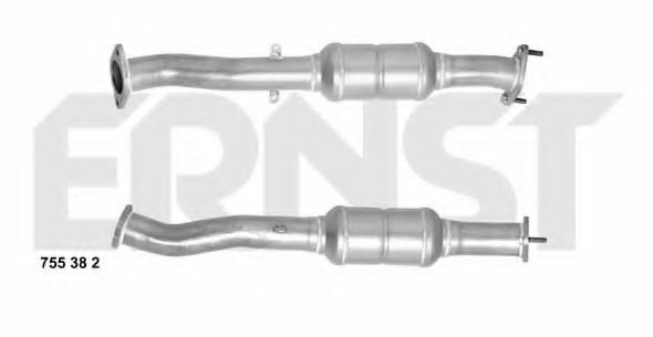 ERNST 755382 Катализатор для NISSAN X-TRAIL (Ниссан Х-трэл)