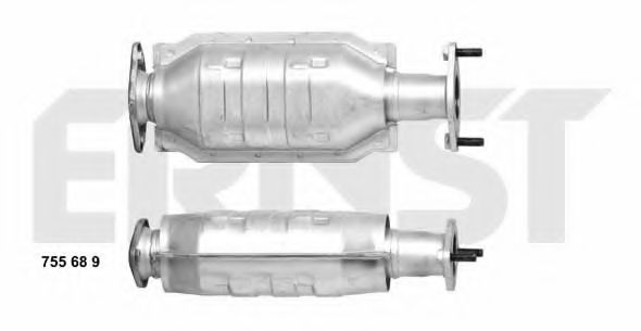 ERNST 755689 Катализатор для KIA CARENS I (Киа Каренс 1) ERNST 755689 Катализатор для KIA CARENS I (Киа Каренс 1)