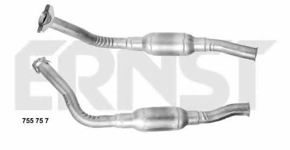 ERNST 755757 Катализатор для PEUGEOT EXPERT (Пежо Эxпэрт) ERNST 755757 Катализатор для PEUGEOT EXPERT (Пежо Эxпэрт)