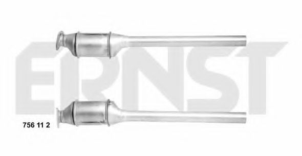 ERNST 756112 Катализатор для AUDI 100 (Ауди 100) ERNST 756112 Катализатор для AUDI 100 (Ауди 100)