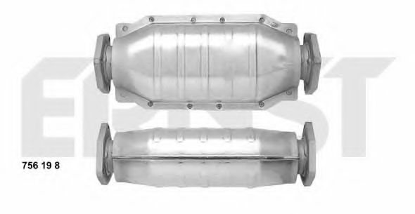 ERNST 756198 Катализатор для DAEWOO LANOS / SENS (Дэу Ланос / сэнс) ERNST 756198 Катализатор для DAEWOO LANOS / SENS (Дэу Ланос / сэнс)
