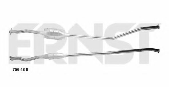 ERNST 756488 Катализатор для CITROËN AX (CитроËн Аx)