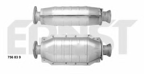ERNST 756839 Катализатор для HONDA (Хонда) ERNST 756839 Катализатор для HONDA (Хонда)