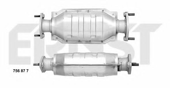 ERNST 756877 Катализатор для MAZDA MX-6 (Мазда Мx-6) ERNST 756877 Катализатор для MAZDA MX-6 (Мазда Мx-6)