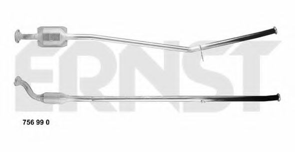 ERNST 756990 Катализатор для PEUGEOT (Пежо) ERNST 756990 Катализатор для PEUGEOT (Пежо)