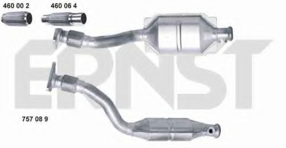 ERNST 757089 Катализатор для RENAULT CLIO II (Рено Клио 2) ERNST 757089 Катализатор для RENAULT CLIO II (Рено Клио 2)