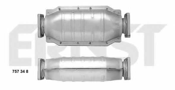 ERNST 757348 Катализатор для DAEWOO CIELO (Дэу Cиэло) ERNST 757348 Катализатор для DAEWOO CIELO (Дэу Cиэло)