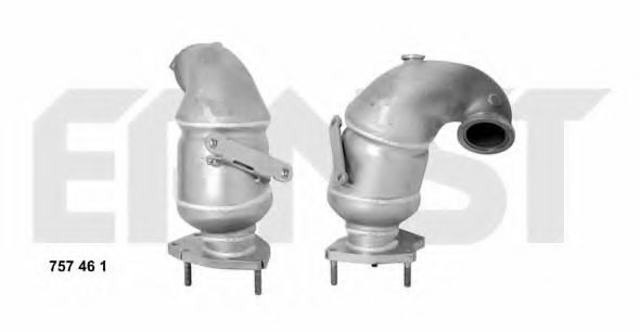 ERNST 757461 Катализатор для FIAT RITMO III (Фиат Ритмо 3)