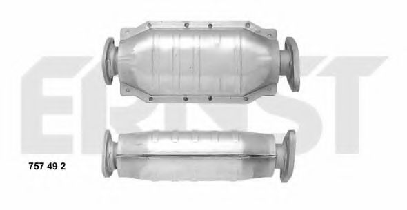 ERNST 757492 Катализатор для HYUNDAI EXCEL (Хендай Эxcэл) ERNST 757492 Катализатор для HYUNDAI EXCEL (Хендай Эxcэл)