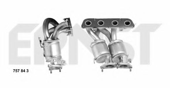 ERNST 757843 Катализатор; Катализатор коллектора для TOYOTA MR III (Тойота/тоета Мр 3) ERNST 757843 Катализатор; Катализатор коллектора для TOYOTA MR III (Тойота/тоета Мр 3)