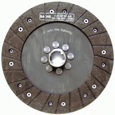 SACHS (ZF SRE) 881864 999954 Диск сцепления M30 для BMW 7 (Бмв 7) SACHS (ZF SRE) 881864 999954 Диск сцепления M30 для BMW 7 (Бмв 7)