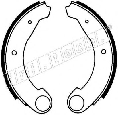 fri.tech. 1022.024 Тормозные колодоки для CITROëN (Cитроëн) fri.tech. 1022.024 Тормозные колодоки для CITROëN (Cитроëн)