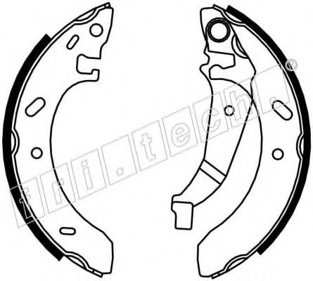 fri.tech. 1023.005 Тормозные колодоки для CHRYSLER CIRRUS (Крайслер Cиррус) fri.tech. 1023.005 Тормозные колодоки для CHRYSLER CIRRUS (Крайслер Cиррус)