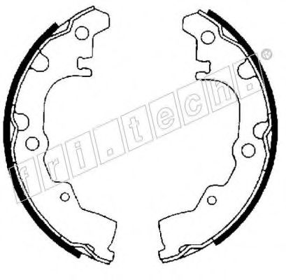 fri.tech. 1026.336 Тормозные колодоки для DAIHATSU CHARADE I (Дайхатсу Чарадэ и) fri.tech. 1026.336 Тормозные колодоки для DAIHATSU CHARADE I (Дайхатсу Чарадэ и)