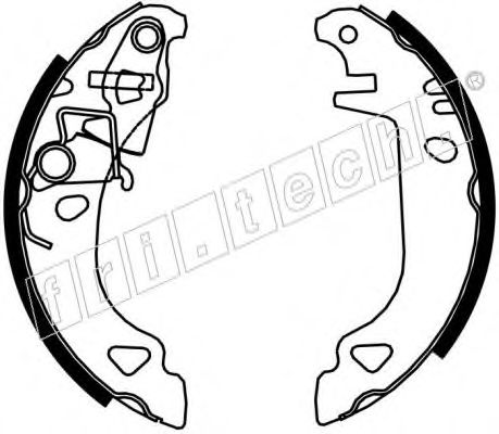 fri.tech. 1034.094S Тормозные колодоки для FIAT PUNTO (Фиат Пунто) fri.tech. 1034.094S Тормозные колодоки для FIAT PUNTO (Фиат Пунто)