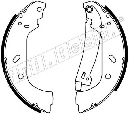 fri.tech. 1034.098Y Тормозные колодоки для LANCIA ZETA (Лансиа/лянча Зэта) fri.tech. 1034.098Y Тормозные колодоки для LANCIA ZETA (Лансиа/лянча Зэта)