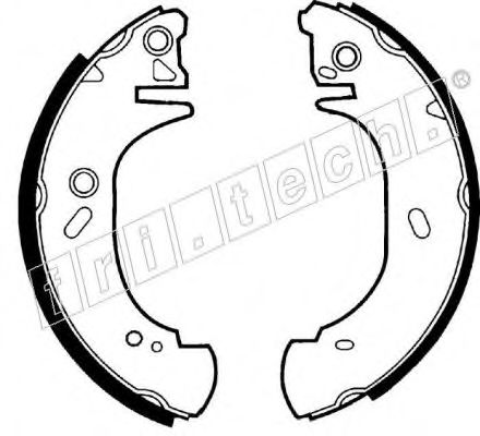 fri.tech. 1040.140 Тормозные колодоки 