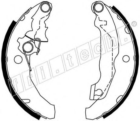 fri.tech. 1040.144Y Тормозные колодоки 