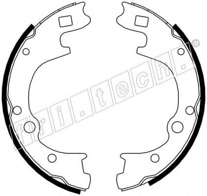 fri.tech. 1046.209 Тормозные колодоки для MAZDA E-SERIE (Мазда Э-сэриэ) fri.tech. 1046.209 Тормозные колодоки для MAZDA E-SERIE (Мазда Э-сэриэ)