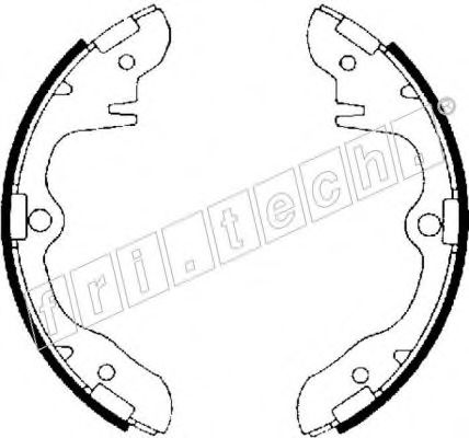 fri.tech. 1049.109 Тормозные колодоки 