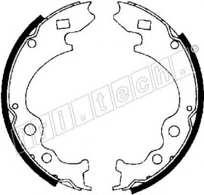 fri.tech. 1049.123 Тормозные колодоки 