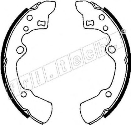 fri.tech. 1049.135 Тормозные колодоки для MAZDA 626 III (Мазда 626 3) fri.tech. 1049.135 Тормозные колодоки для MAZDA 626 III (Мазда 626 3)