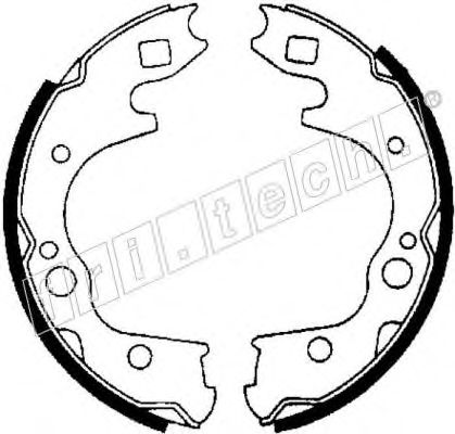 fri.tech. 1049.139 Тормозные колодоки 