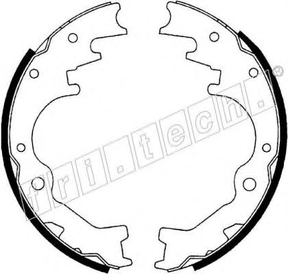 fri.tech. 1049.142 Тормозные колодоки 