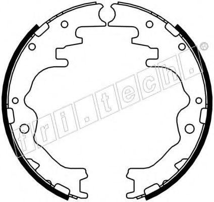 fri.tech. 1049.143 Тормозные колодоки 