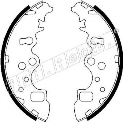 fri.tech. 1049.156 Тормозные колодоки 