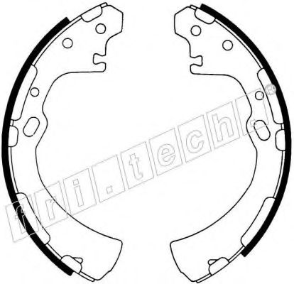 fri.tech. 1067.175 Тормозные колодоки для NISSAN URVAN (Ниссан Урvан) fri.tech. 1067.175 Тормозные колодоки для NISSAN URVAN (Ниссан Урvан)