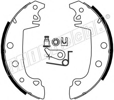 fri.tech. 1079.187K Тормозные колодоки для PEUGEOT 305 II (Пежо 305 2) fri.tech. 1079.187K Тормозные колодоки для PEUGEOT 305 II (Пежо 305 2)