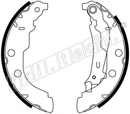 fri.tech. 1079.189 Тормозные колодоки 
