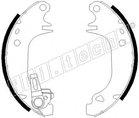 fri.tech. 1088.210Y Тормозные колодоки для RENAULT (Рено) fri.tech. 1088.210Y Тормозные колодоки для RENAULT (Рено)