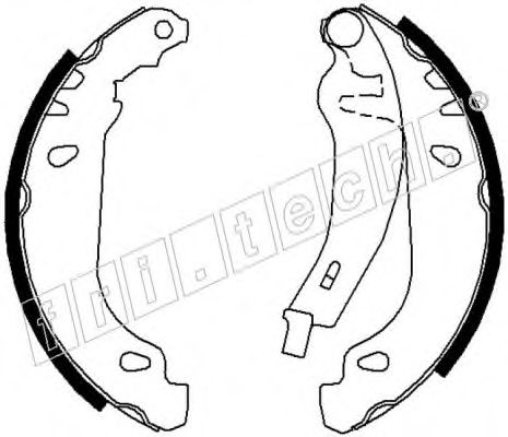 fri.tech. 1088.216Y Тормозные колодоки для RENAULT (Рено) fri.tech. 1088.216Y Тормозные колодоки для RENAULT (Рено)