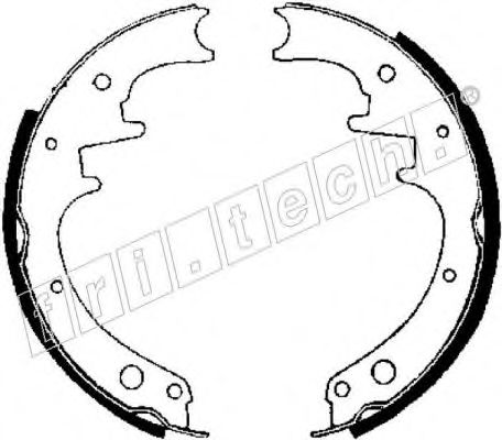 fri.tech. 1088.220 Тормозные колодоки 
