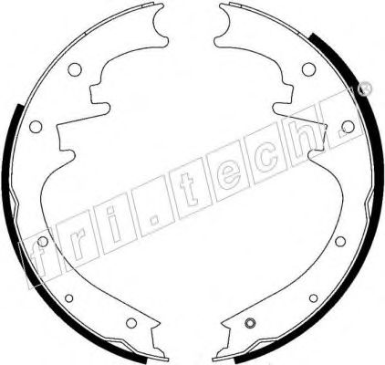 fri.tech. 1088.224 Тормозные колодоки 