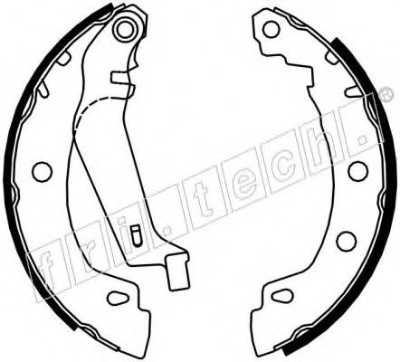fri.tech. 1088.225Y Тормозные колодоки 