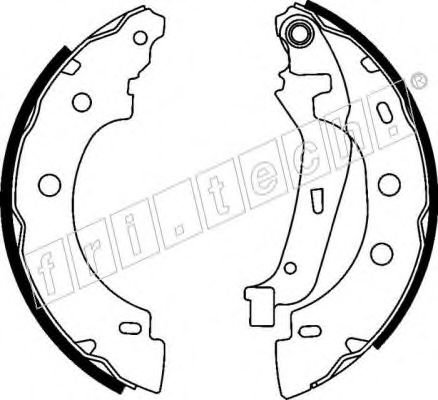 fri.tech. 1088.230 Тормозные колодоки 