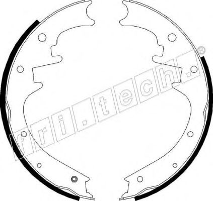 fri.tech. 1088.233 Тормозные колодоки 