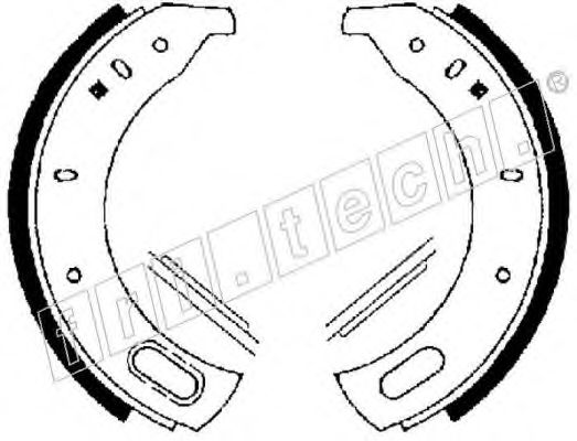 fri.tech. 1092.304 Тормозные колодоки 