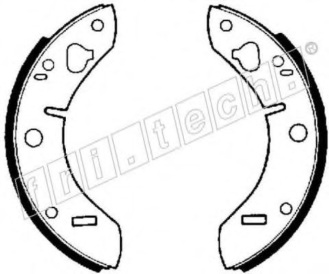 fri.tech. 1094.202 Тормозные колодоки 